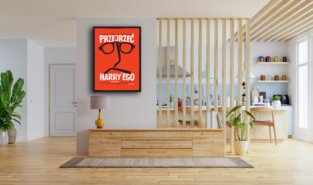 Woody Allen Przejrzeć Harry’ego II - obraz na płótnie 90x120 cm