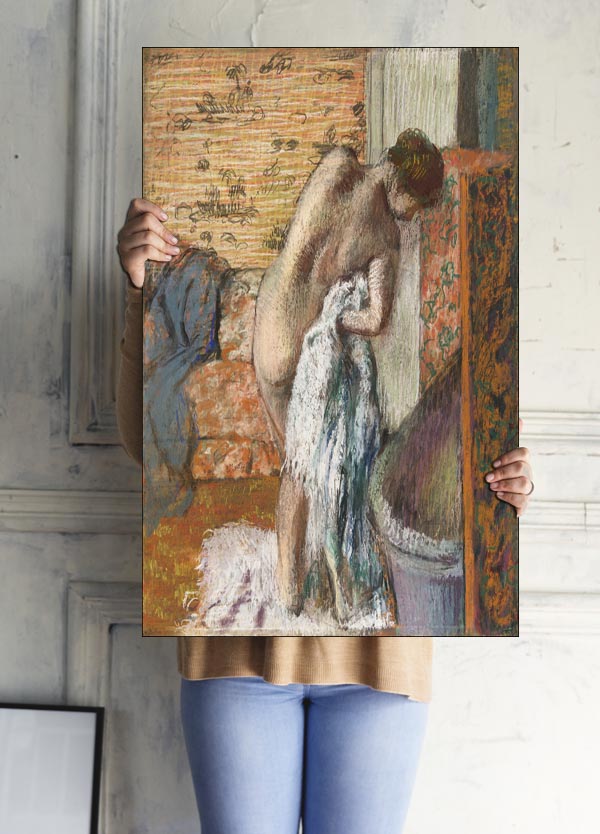 Naked lady, Edgar Degas - plakat 61x91,5 cm