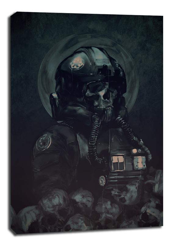 Gwiezdne Wojny Star Wars Skull Pilot - obraz na płótnie 30x40 cm