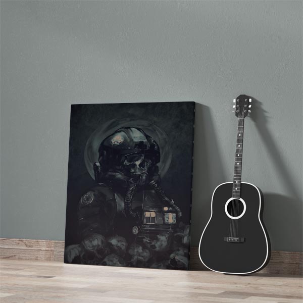 Gwiezdne Wojny Star Wars Skull Pilot - obraz na płótnie 30x40 cm