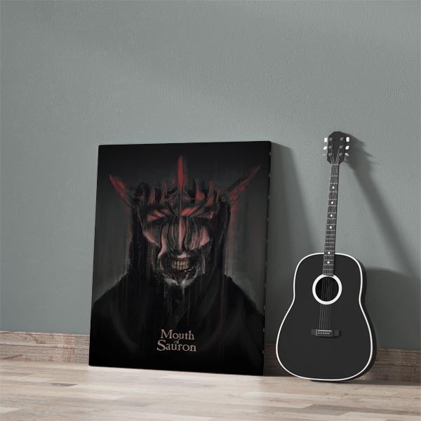 Władca Pierścieni Usta Saurona - obraz na płótnie 70x100 cm