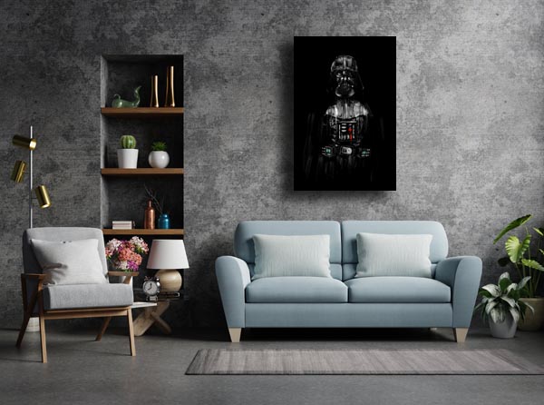 Gwiezdne Wojny Star Wars Darth Vader - obraz na płótnie 61x91,5 cm