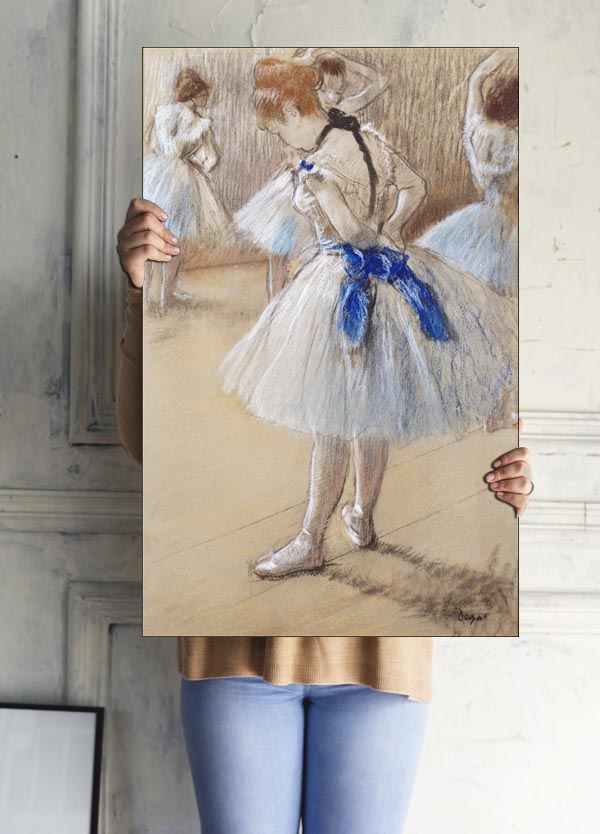 Dancer, Edgar Degas - plakat 21x29,7 cm