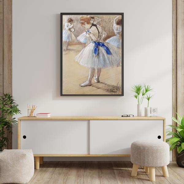 Dancer, Edgar Degas - plakat 21x29,7 cm