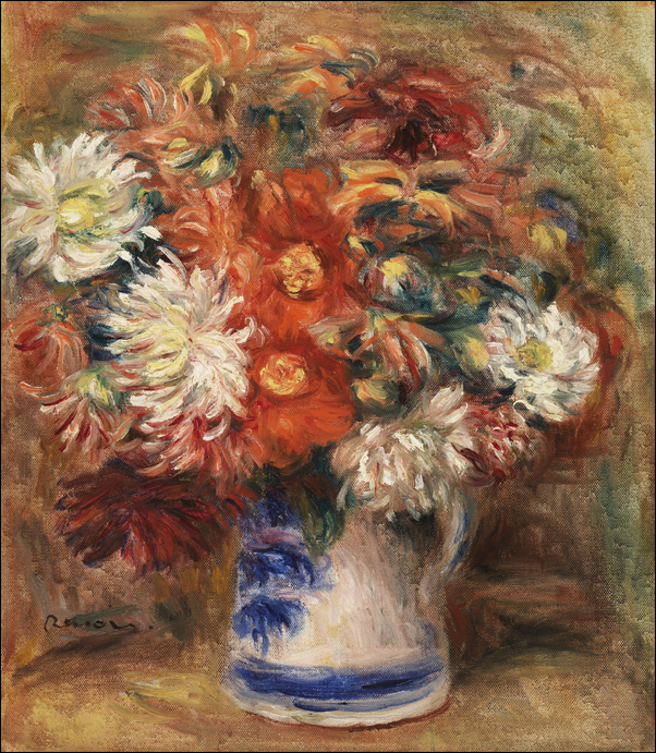 Bouquet, Pierre-Auguste Renoir - plakat 59,4x84,1 cm