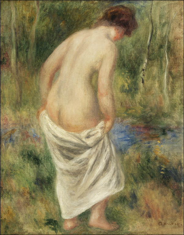 After the Bath, Pierre-Auguste Renoir - plakat 21x29,7 cm