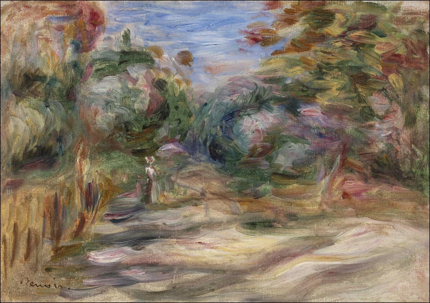 Landscape, Pierre-Auguste Renoir - plakat 91,5x61 cm