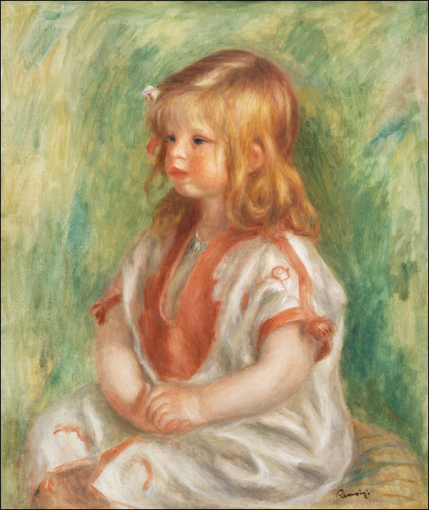 Claude Renoir, Pierre-Auguste Renoir - plakat 40x50 cm