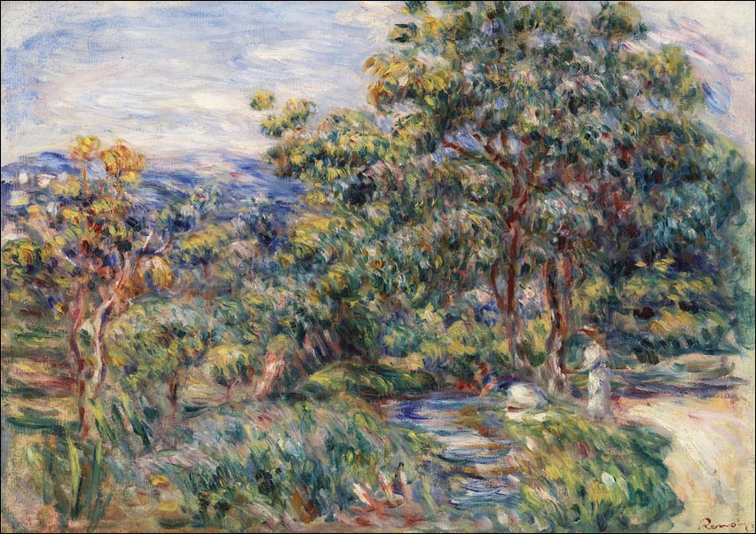 Le Béal, Pierre-Auguste Renoir - plakat 60x40 cm