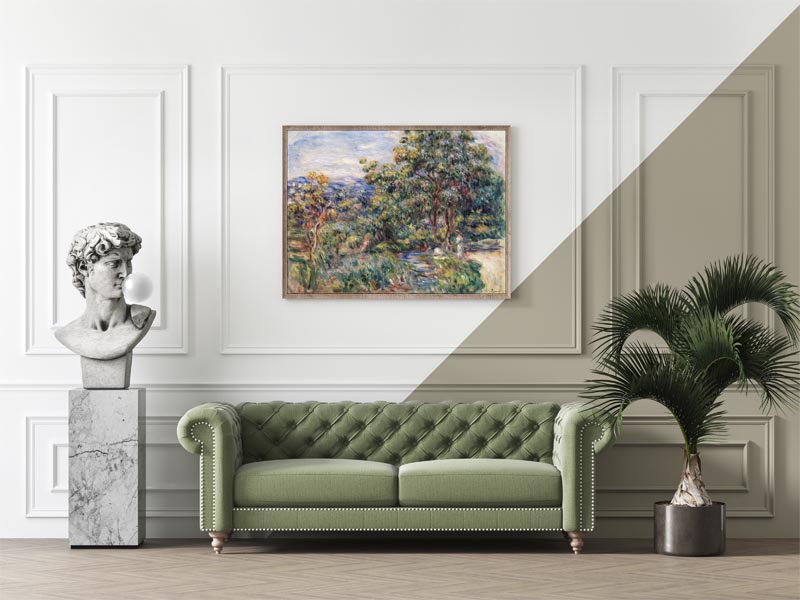 Le Béal, Pierre-Auguste Renoir - plakat 60x40 cm