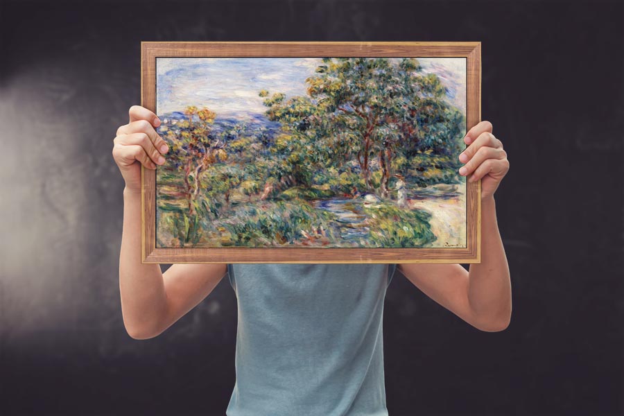 Le Béal, Pierre-Auguste Renoir - plakat 60x40 cm