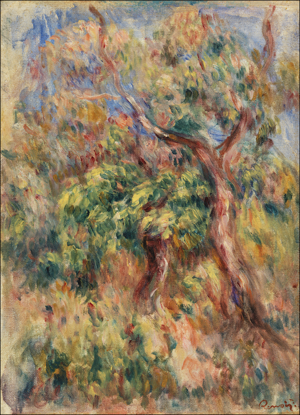 Landscape, Pierre-Auguste Renoir - plakat 70x100 cm