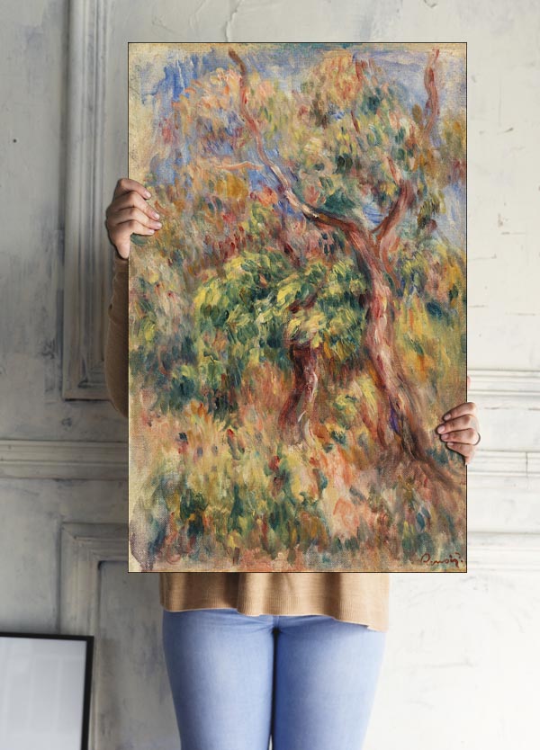 Landscape, Pierre-Auguste Renoir - plakat 70x100 cm