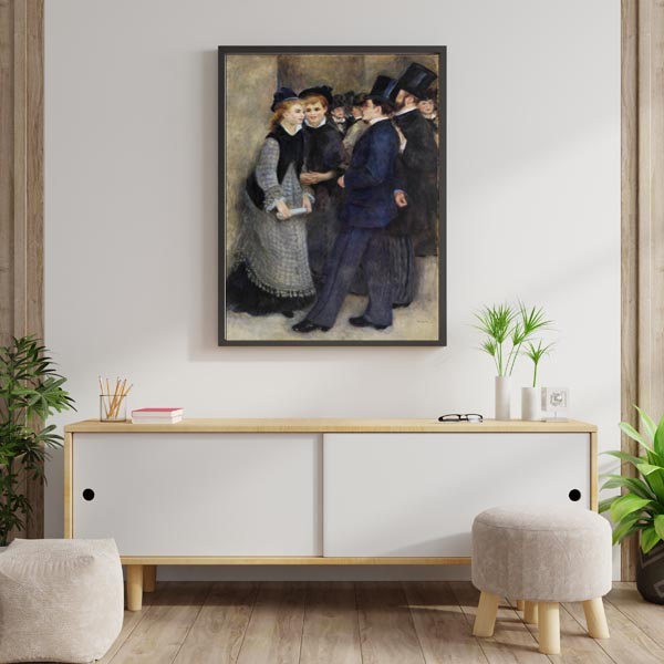 Leaving the Conservatory, Pierre-Auguste Renoir - plakat 42x59,4 cm