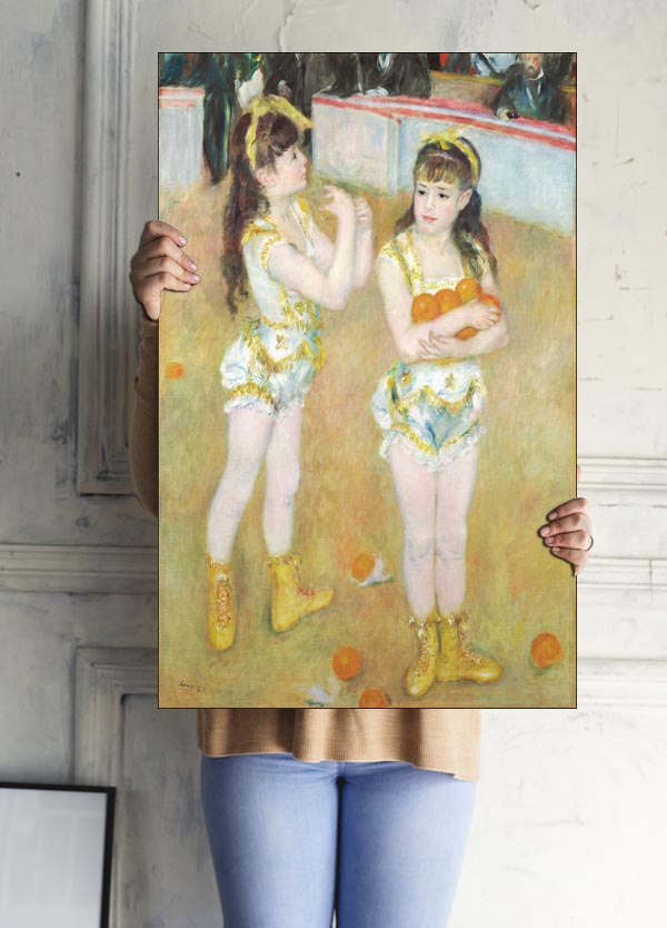 Acrobats at the Cirque Fernando, Pierre-Auguste Renoir - plakat 40x50 cm