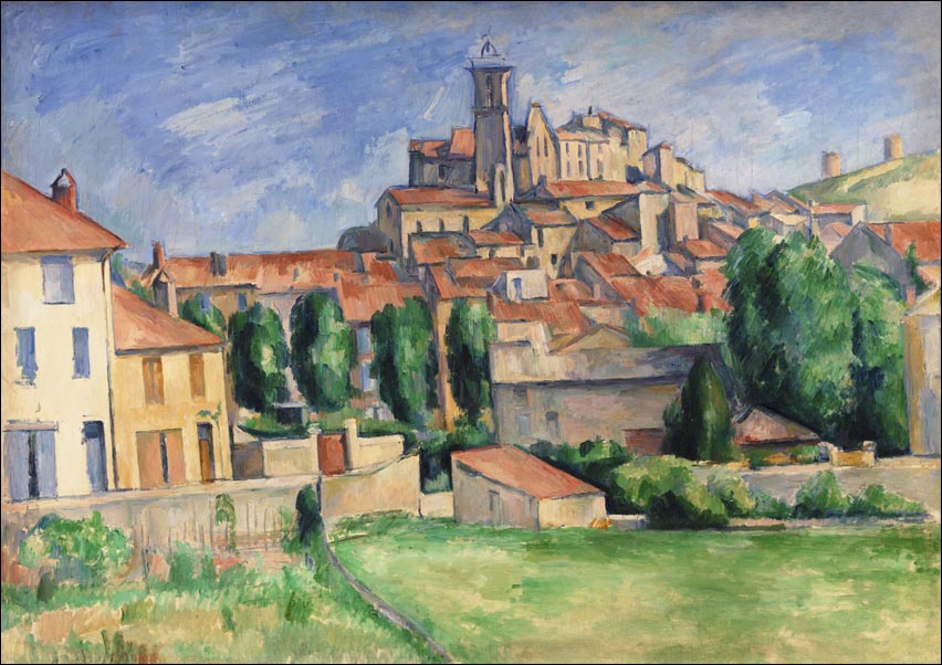 Gardanne, Paul Cézanne - plakat 84,1x59,4 cm