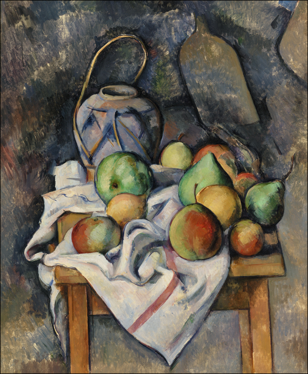 Ginger Jar, Paul Cézanne - plakat 70x100 cm