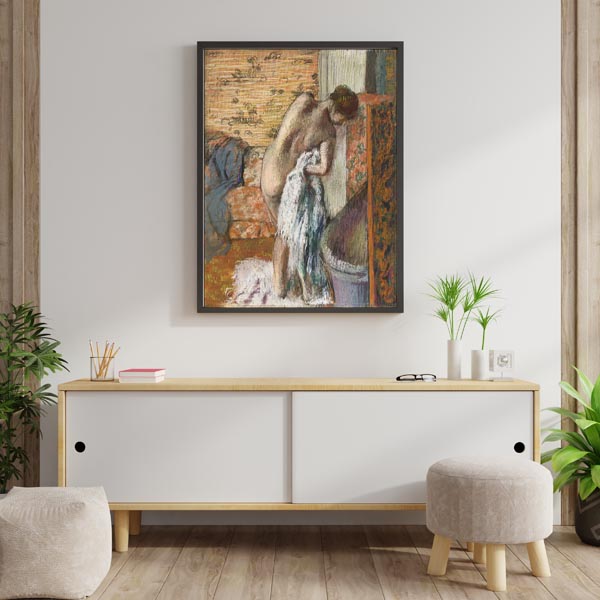 Naked lady, Edgar Degas - plakat 61x91,5 cm