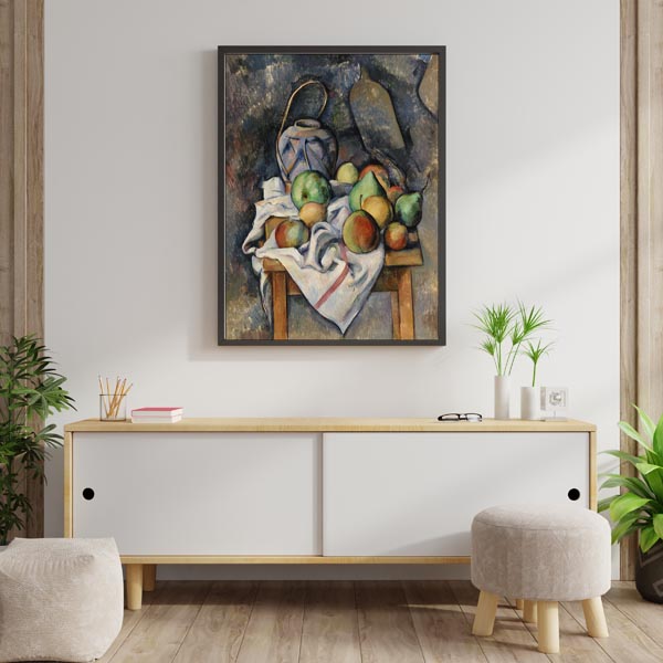 Ginger Jar, Paul Cézanne - plakat 70x100 cm