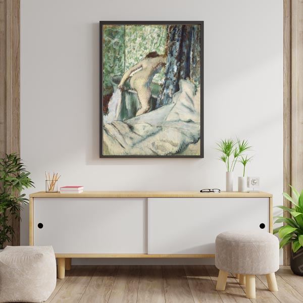 Nude lady, Edgar Degas - plakat 29,7x42 cm