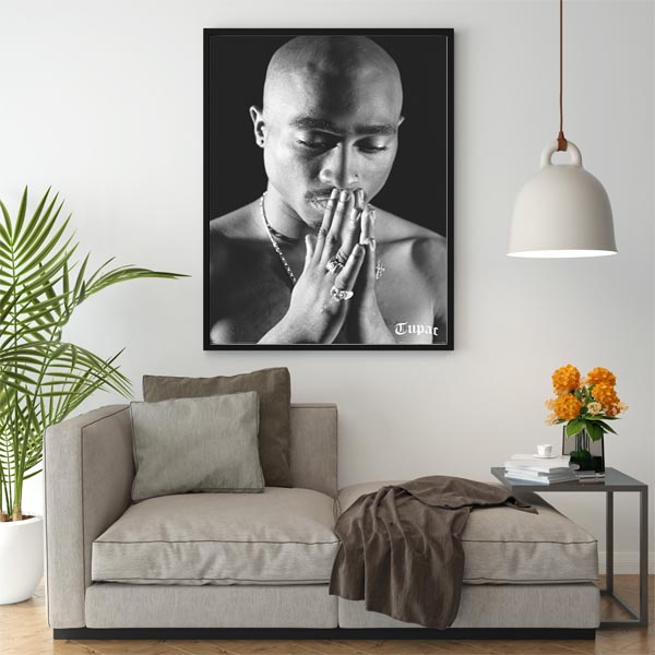 2Pac Tupac Pray - plakat - Galeria Plakatu