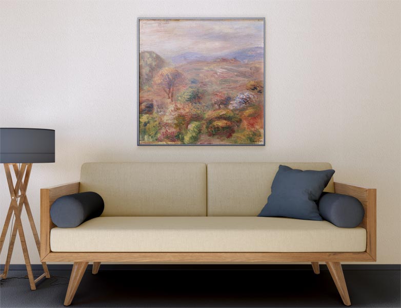 Landscape, Pierre-Auguste Renoir - plakat 30x30 cm