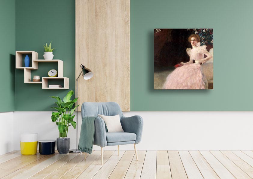 Sonja Knips, Gustav Klimt - obraz na płótnie 60x