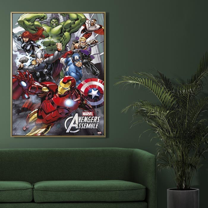 Marvel Avengers Assemble - plakat - Galeria Plakatu