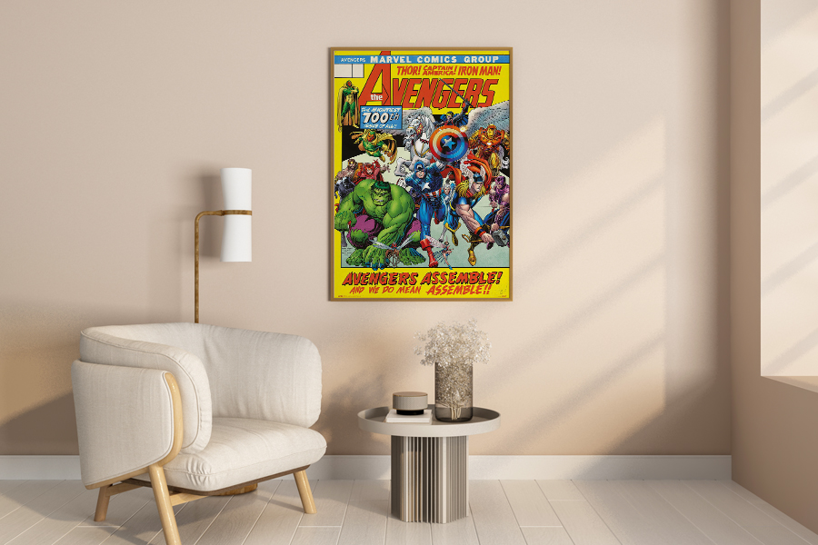 Marvel Avengers Komiks - Potężne Problemy - plakat - Galeria Plakatu