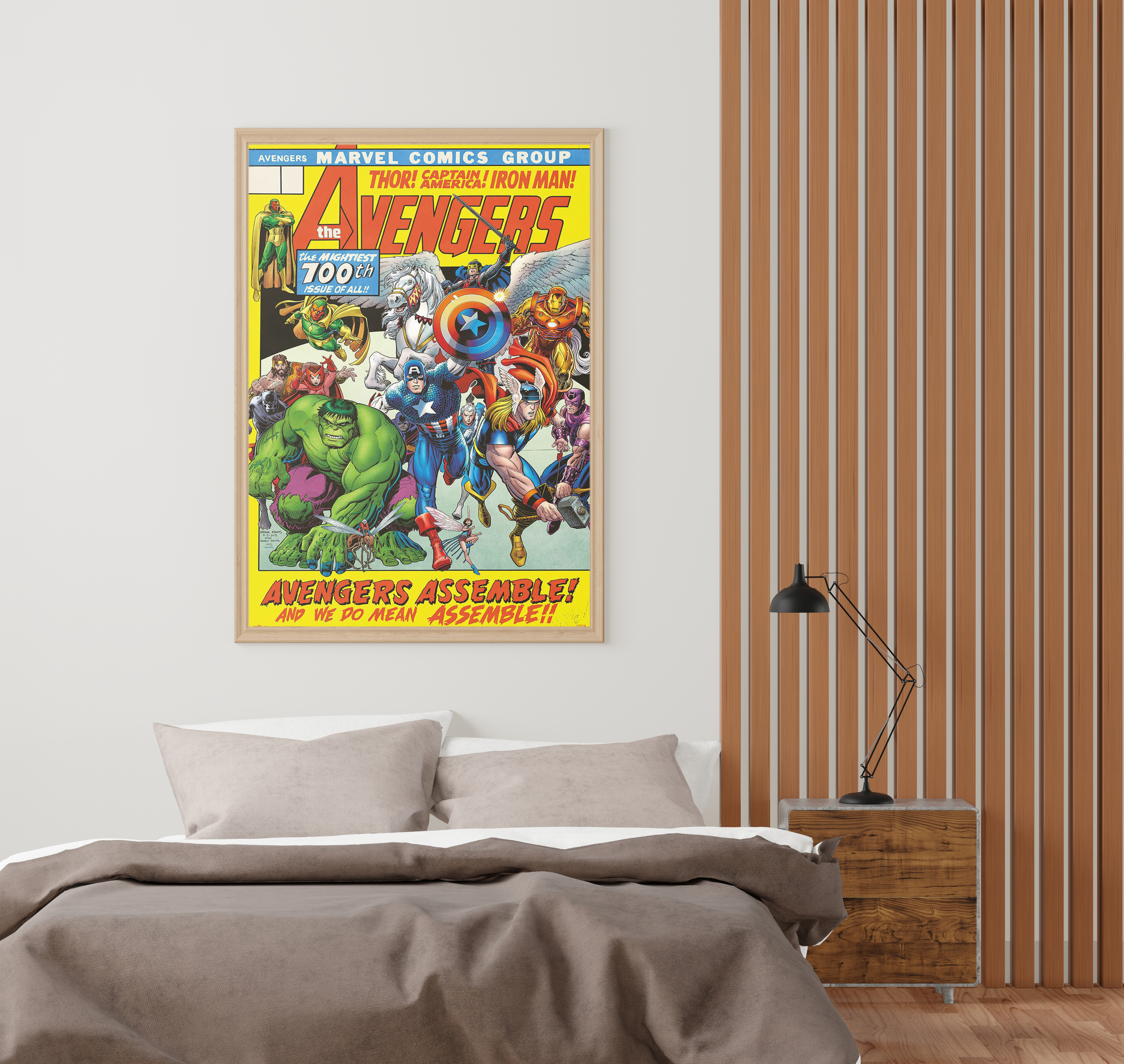 Marvel Avengers Komiks - Potężne Problemy - plakat - Galeria Plakatu