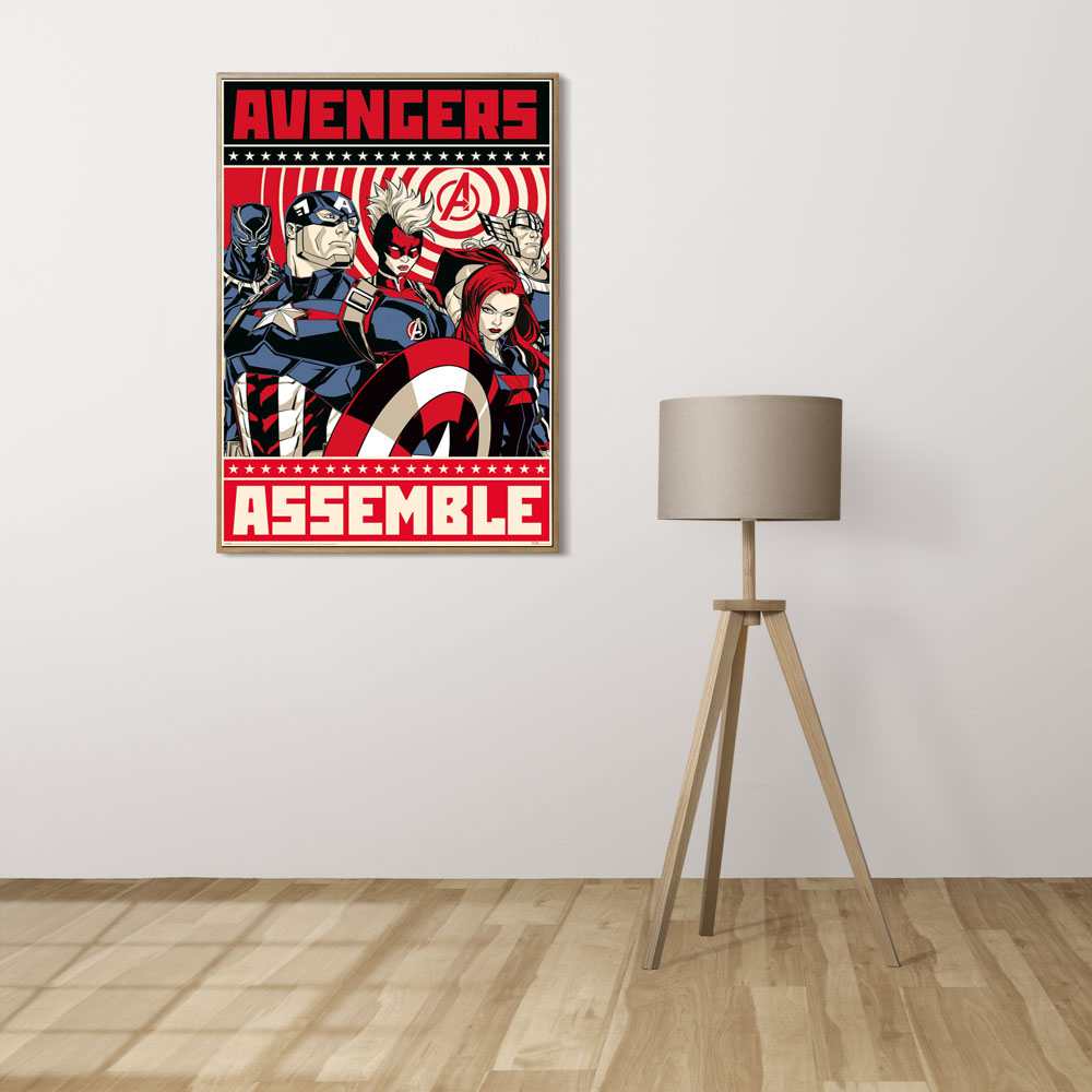 Marvel Avengers Assemble - plakat - Galeria Plakatu