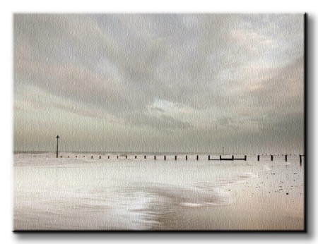 And Beyond the Shore - Obraz na płótnie 80x60 cm